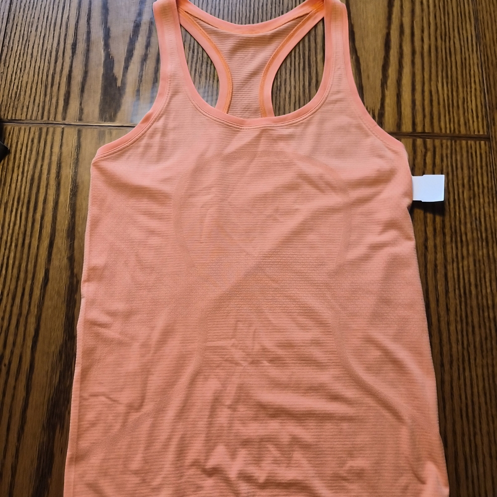 Lululemon Athletica Bright Orange Tank Top